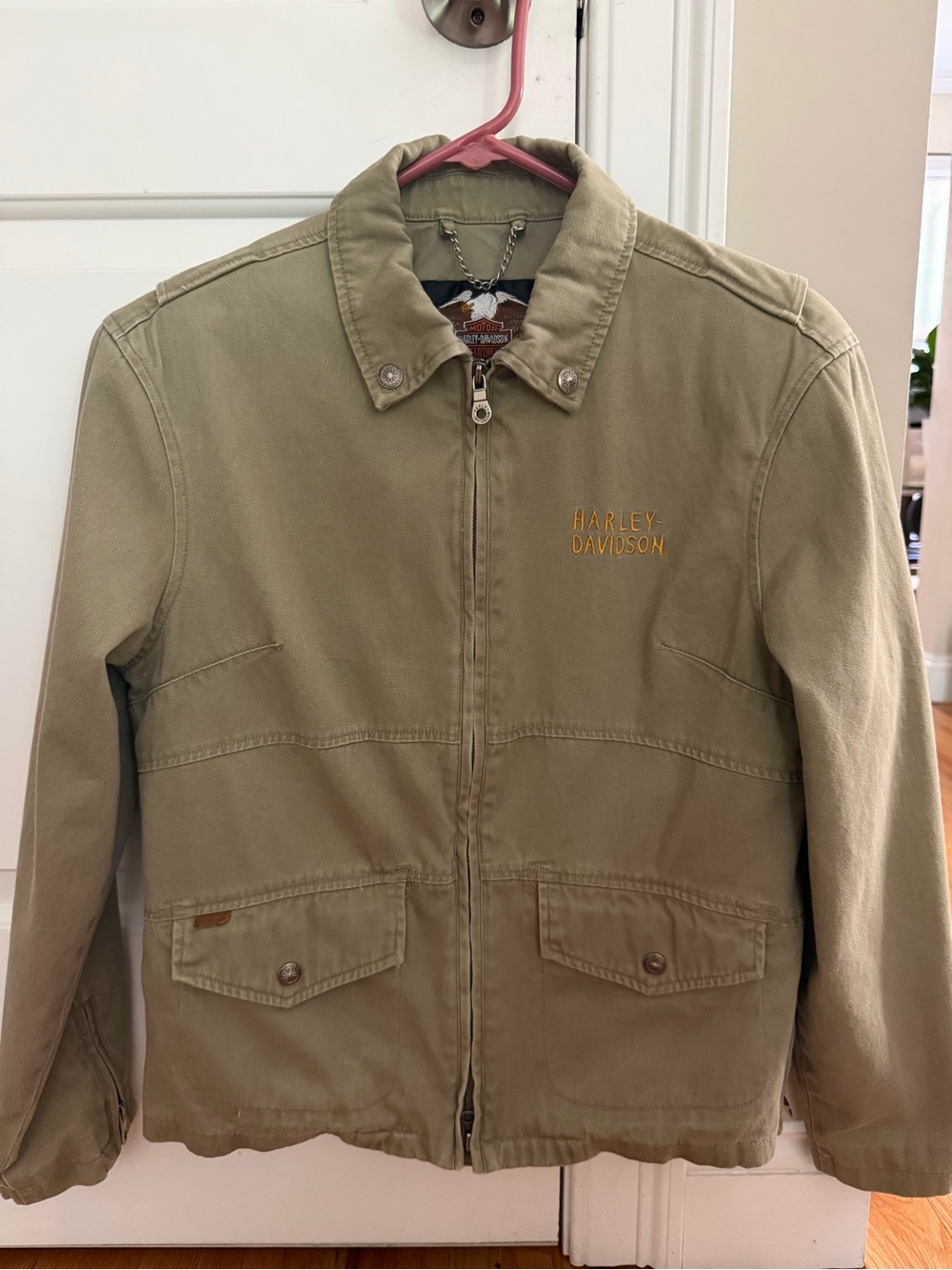 Harley-Davidson Jacket with  Wing Embroidery - Picture 2 of 3